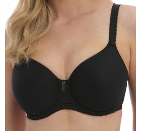 Fantasie Rebecca Essentials underwired moulded spacer bra black - front view