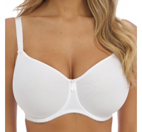 Fantasie Rebecca Essentials underwired moulded spacer bra white - front view