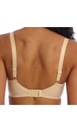 nude underwired moulded balcony T-shirt bra - front view